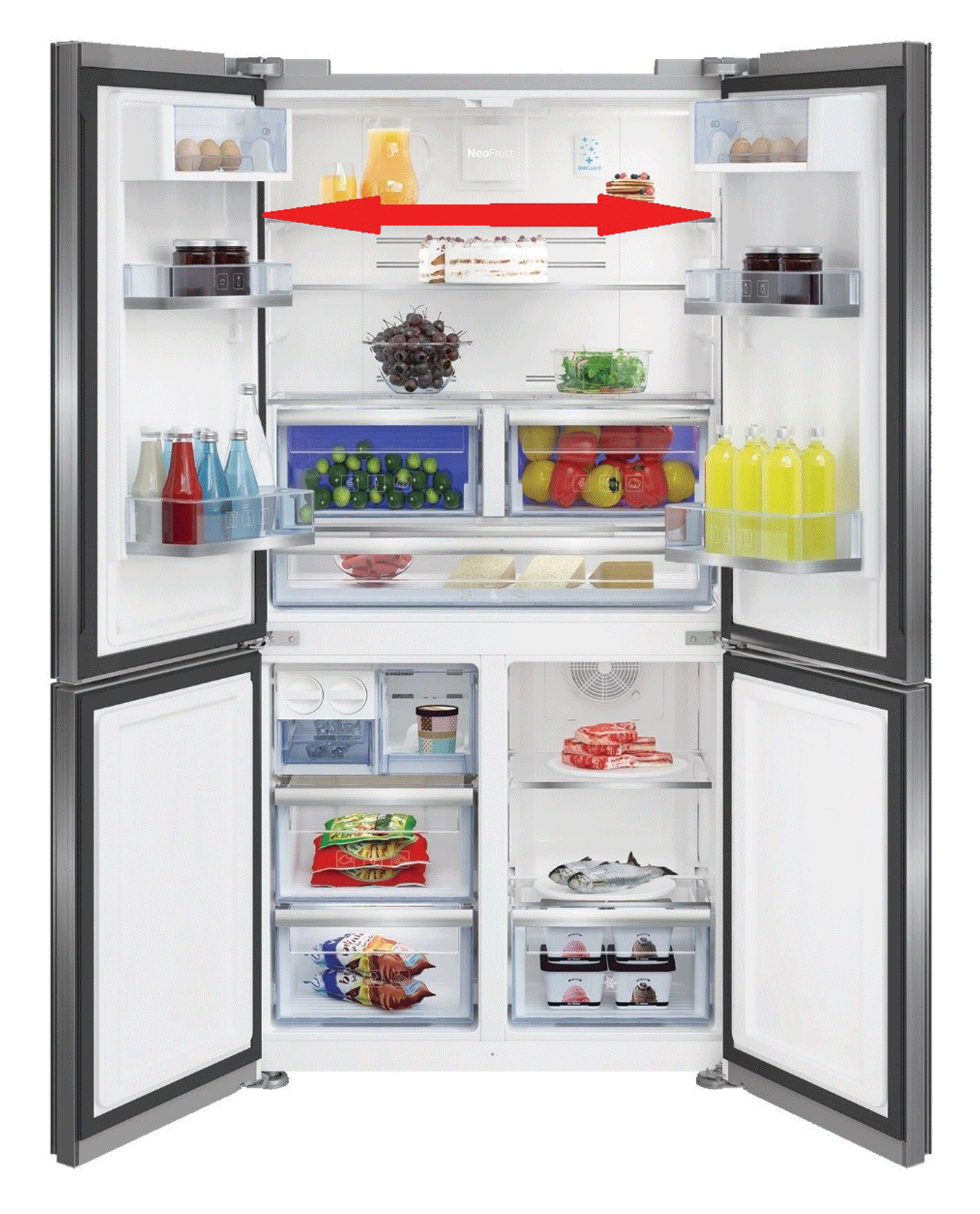 Lodówki Beko typu Multidoor